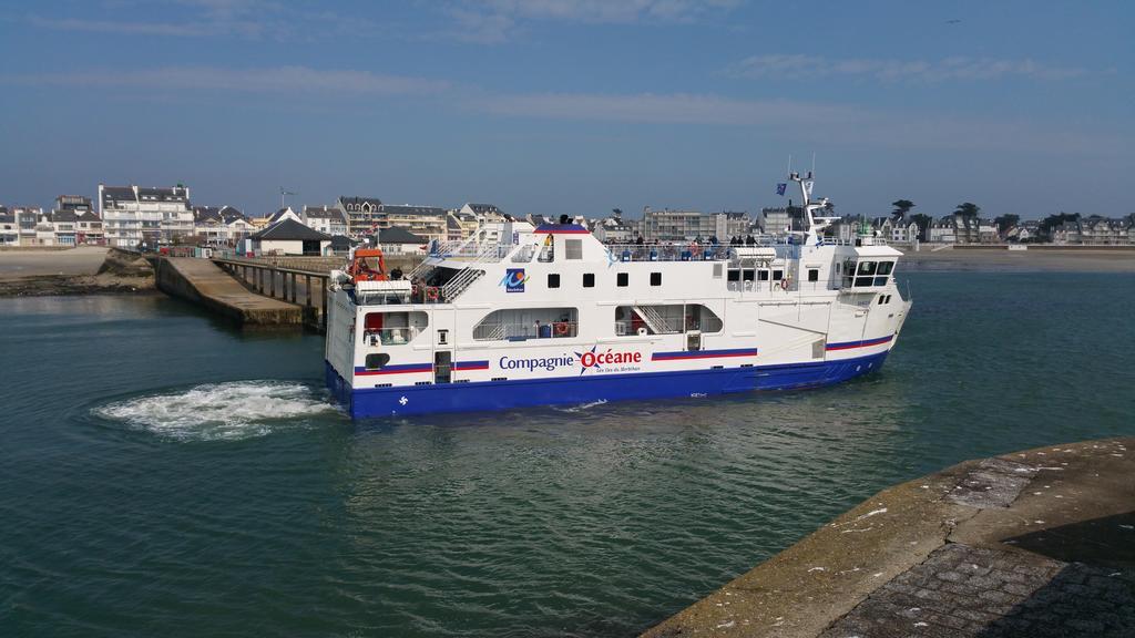 Hotel De La Mer Quiberon Exterior foto